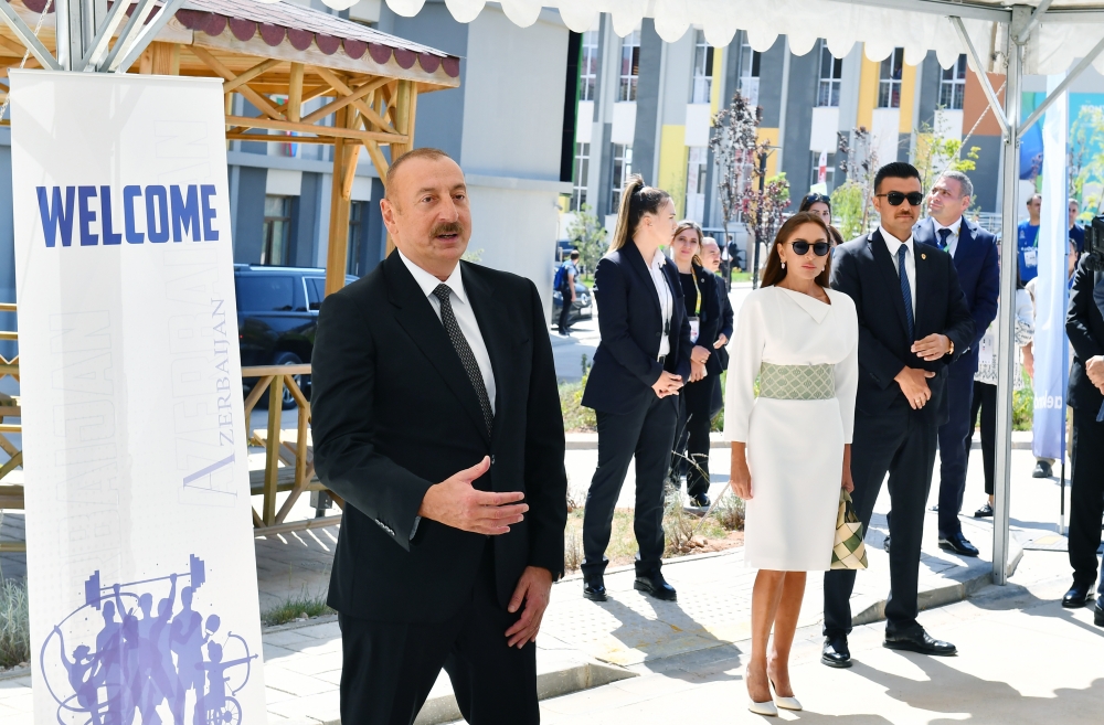Konyada V İslam Həmrəyliyi Oyunlarında ölkəmizi təmsil edən idmançılarla görüş 